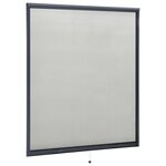 vidaXL Moustiquaire à rouleau pour fenêtres Anthracite 160x170 cm