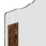 vidaXL Tête de lit Chêne fumé 100 cm Bois d'ingénierie