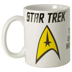 Tasse en céramique star trek