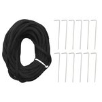 vidaXL Sapin de Noël sur mât de drapeau 732 LED Colorées 500 cm