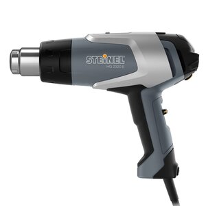 Pistolet à air chaud à réglage électronique avec malette steinel