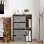 vidaXL Buffet Chêne fumé 60 x 33 5 x 84 cm