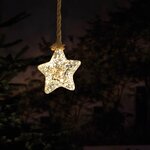 Luxform lampe d'atmosphère à led à piles rope with star