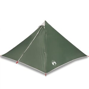 vidaXL Tente familiale tipi 7 personnes vert imperméable