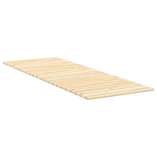 vidaXL Lattes de lit 70x200 cm bois de pin massif