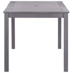 vidaXL Table de jardin Délavage gris 140x80x74 cm Bois d'acacia massif
