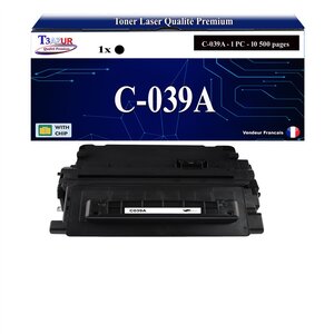 T3AZUR -Toner compatible avec Canon 039 (0287C001) pour Canon LBP351x  LBP352x
