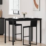 vidaXL Table de salle à manger / Table de repas Bois d'ingénierie