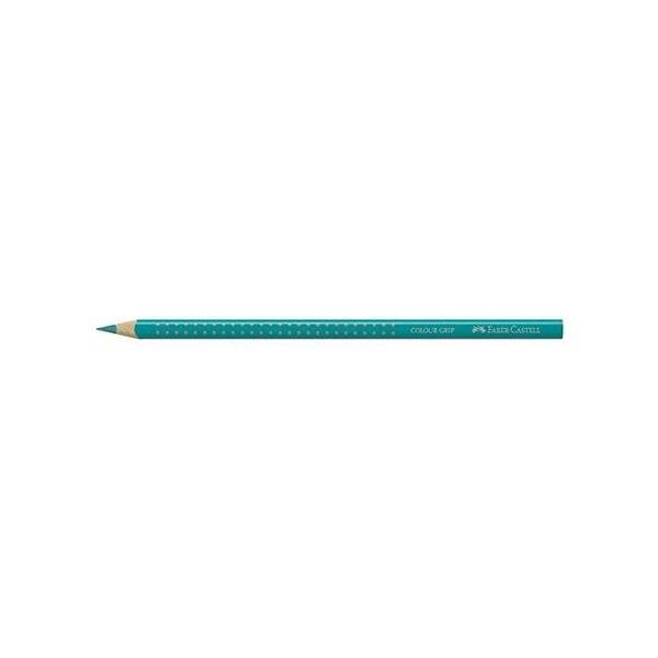 crayon couleur COLOUR GRIP vert cobalt FABER-CASTELL