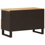 vidaXL Meuble TV Marron 70 x 33 x 46 cm Bois de mangue massif