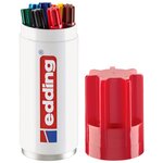 Edding marqueurs indélébiles 8 pièces multicolore 3000