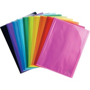 Protège-documents pp 80 vues coloris assortis exacompta