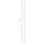 vidaXL Parasol de plage avec parois latérales vert 215 cm