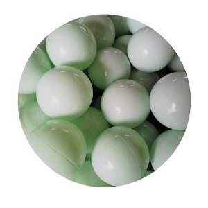 Lot de 50 balles - menthe claire