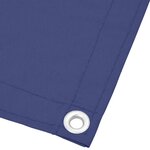 vidaXL Écran de balcon bleu 120x800 cm 100  polyester oxford