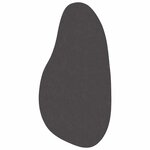 vidaXL Tapis HUARTE Anthracite 100 x 200 cm Polyester
