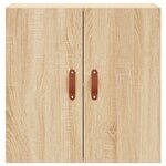 vidaXL Armoire murale chêne sonoma 60x31x60 cm bois d'ingénierie