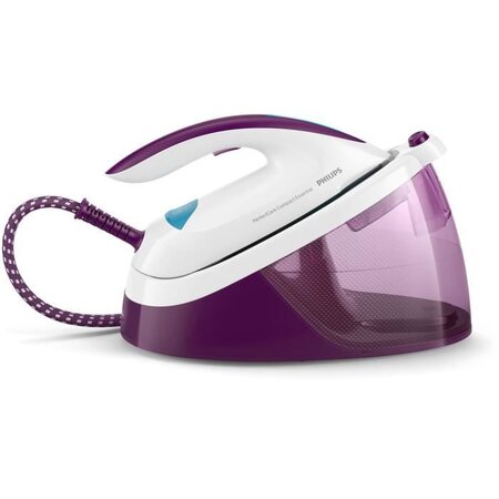 Philips gc6833/30 centrale vapeur perfectcare compact  essential - 5 5 bar - 110g/min - effet pressing : 280g - 1 3l - violet