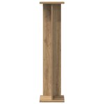 vidaXL Support de Plante 2 pièces Chêne artisanal 25 x 25 5 x 100 5 cm