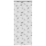 vidaXL Store enrouleur de douche avec cassette largeur du tissu 106 cm