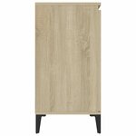vidaXL Buffet chêne sonoma 102x35x70 cm bois d'ingénierie