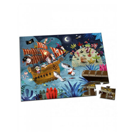 Puzzle la chasse aux tresors - 36 pieces