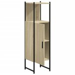 vidaXL Armoire de salle de bain chêne sonoma 33x33x120 5 cm