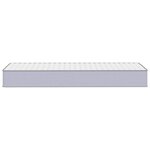 vidaXL Matelas en mousse moyennement doux 90x200 cm