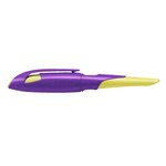 Stylo plume -EASYbirdy- Stylo ergonomique rechargeable - Violet/Jaune - Droitier STABILO