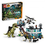 Set LEGO® Jurassic World 76949 : L'Attaque Épique du Giganotosaurus et du Therizinosaurus