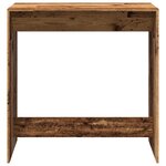 vidaXL Table de bar vieux bois 102x50x103 5 cm bois d'ingénierie