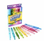 Marqueurs Clicks retractables Pastel - 10 Pièces