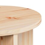 vidaXL Table basse 2 Pièces Naturel 39 5 x 39 5 x 30 cm