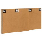 vidaXL Ensemble de Meubles de Salle de Bain 3 Pièces 140 x 14 5 x 70 cm