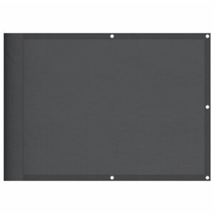 vidaXL Écran de balcon anthracite 75x700 cm 100 polyester oxford