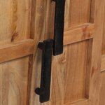 vidaXL Buffet Bois d'acacia solide 60x35x76 cm Marron