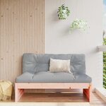 vidaXL Canapé central 120x80 cm bois massif douglas