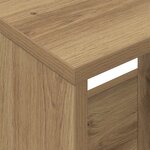 vidaXL Étagère à magazines Chêne artisanal 102 x 30 x 45 cm