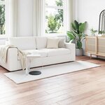 vidaXL Tapis en Fourrure Synthétique de Lapin Olite Blanc 80 x 250 cm