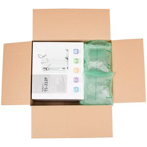 Coussins d'air machine de calage (2 bobines) 40x12cm HDPE 20µ – Bulteau Systems