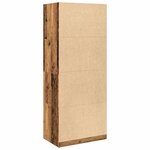 vidaXL Garde-robe vieux bois 80x50x200 cm bois d'ingénierie