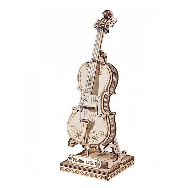 Maquette en bois Violocelle