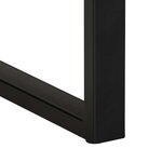 vidaXL Table d'appoint 35x35x50 cm bois massif de manguier brut