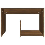 vidaXL Table d'appoint Chêne marron 59x36x38 cm Bois d'ingénierie
