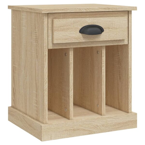 vidaXL Table de chevet chêne sonoma 43x36x50 cm