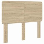 vidaXL Tête de lit Chêne Sonoma 120 cm Bois d'ingénierie