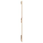 vidaXL Tête de lit murale 140x3x90 cm Bois massif de pin