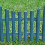 vidaXL Bordures de pelouse 17 Pièces 10 m Vert