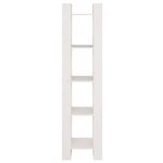 vidaXL Bibliothèque/Séparateur de pièce Blanc 41x35x160 cm Pin solide