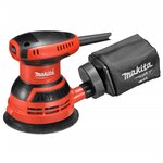 Makita Ponceuse orbitale aléatoire 125 mm Orange et noir